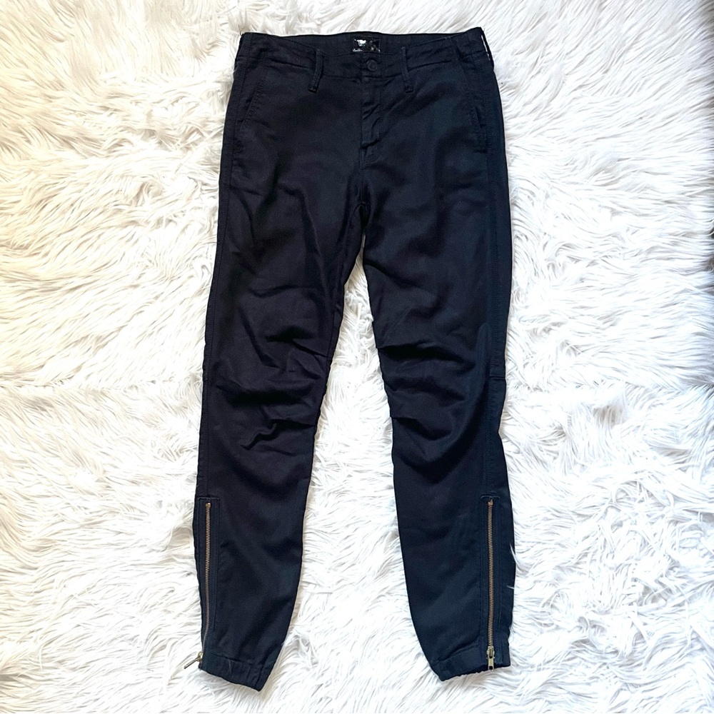 Mother The Wee Misfit Jogger Pants Black 25 - Picture 2 of 16